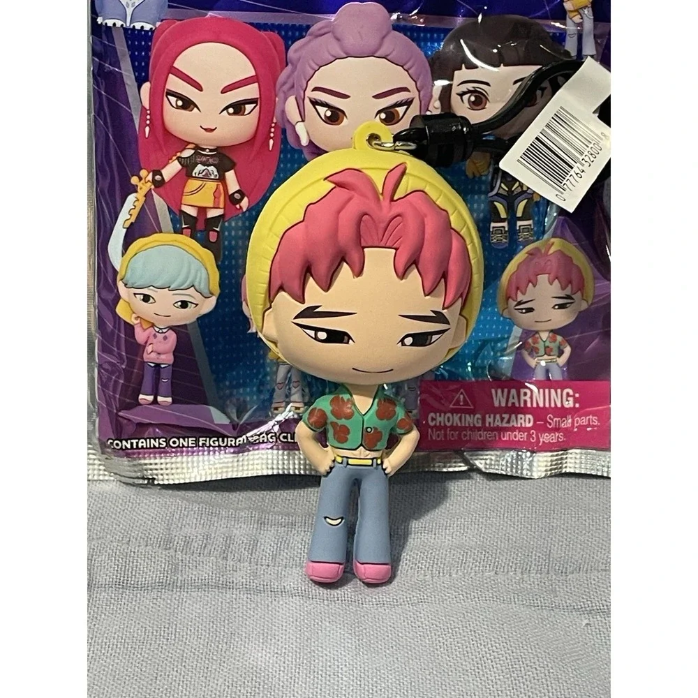 NEW Open Bag Netflix K-Pop Demon Hunters Figural Bag Clip Keychain - Abby